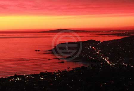 一抹紅霞下一句