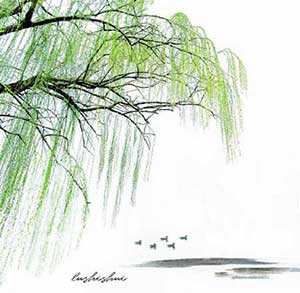 拂堤楊柳醉春煙下一句