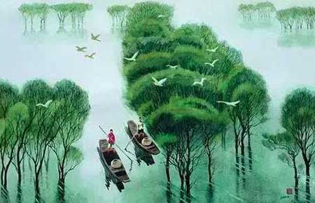 晨興理荒穢的下一句